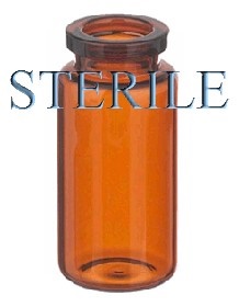 amber sterile 10ml vials