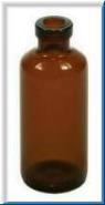 10mL amber serum vial 13mm crimp