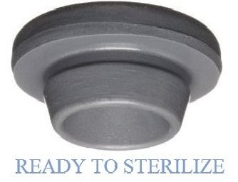 Ready for Sterilization Vial Stoppers