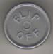 13mm metallic dark gray flip off vial seal