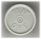 west misty gray flip off vial seal