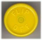 Yellow 20mm West Flip Off Vial Seal