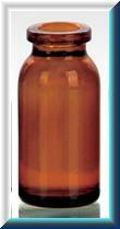 amber molded serum vials