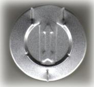30mm natural aluminum color complete tear off vial seal